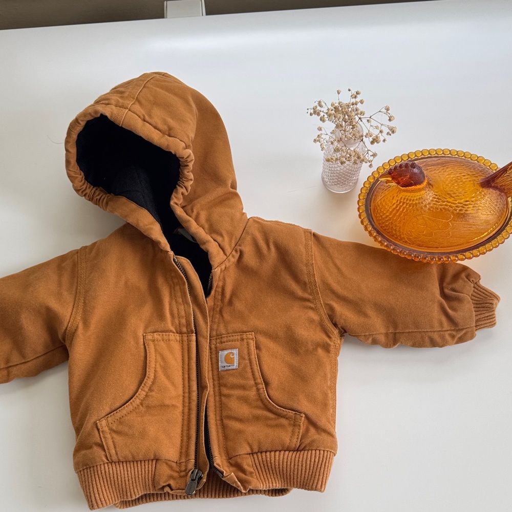 Baby Carhartt work coat GREAT condition 6 month sz